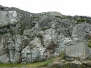 136-summit walkway across the top of the rocks